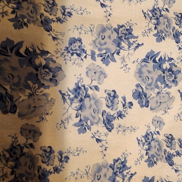 ASTR the Label Floral Milkmaid Top NWT Blue Small Broken Zipper - Picture 5 of 10
